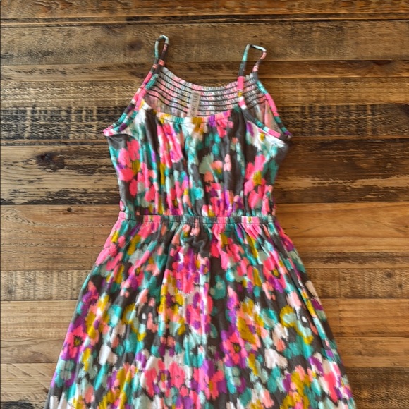 Floral Maxi Dress with Spaghetti Straps size 10/12 - Picture 6 of 8